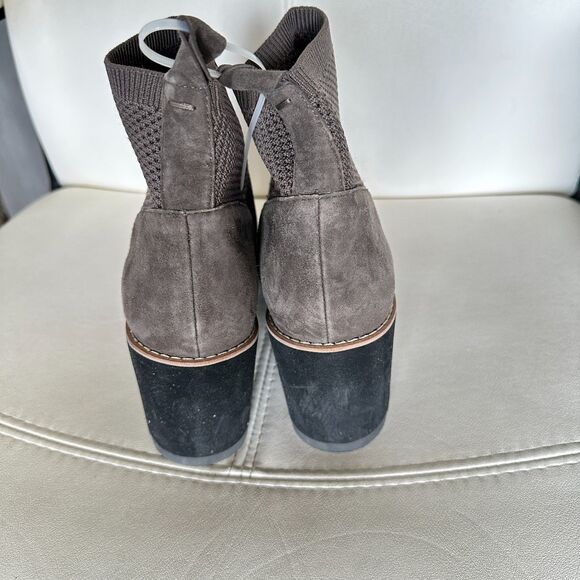 Eileen fisher Amos Knit Wedge Bootie London Style Size 7 New - Picture 5 of 7